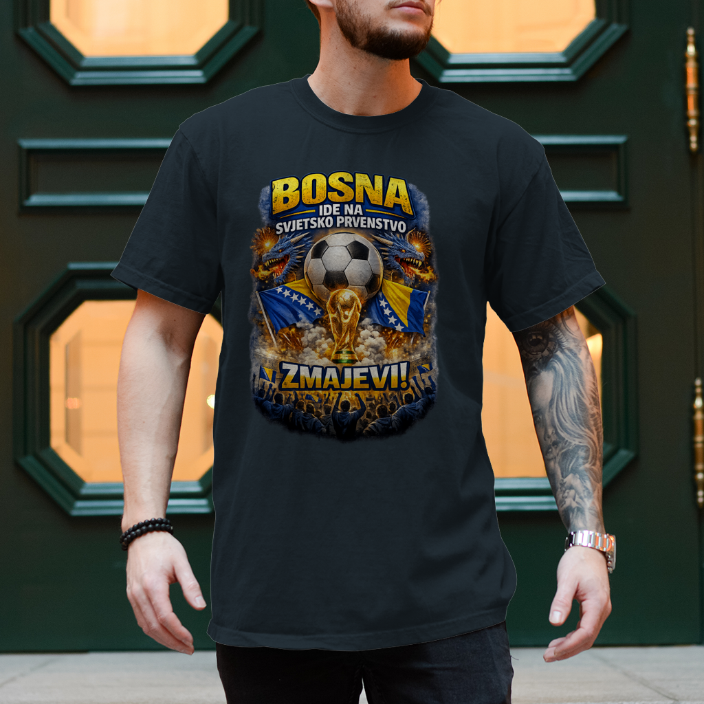 Men's T-Shirt - Zmajevi World Cup 2026 | Front Print