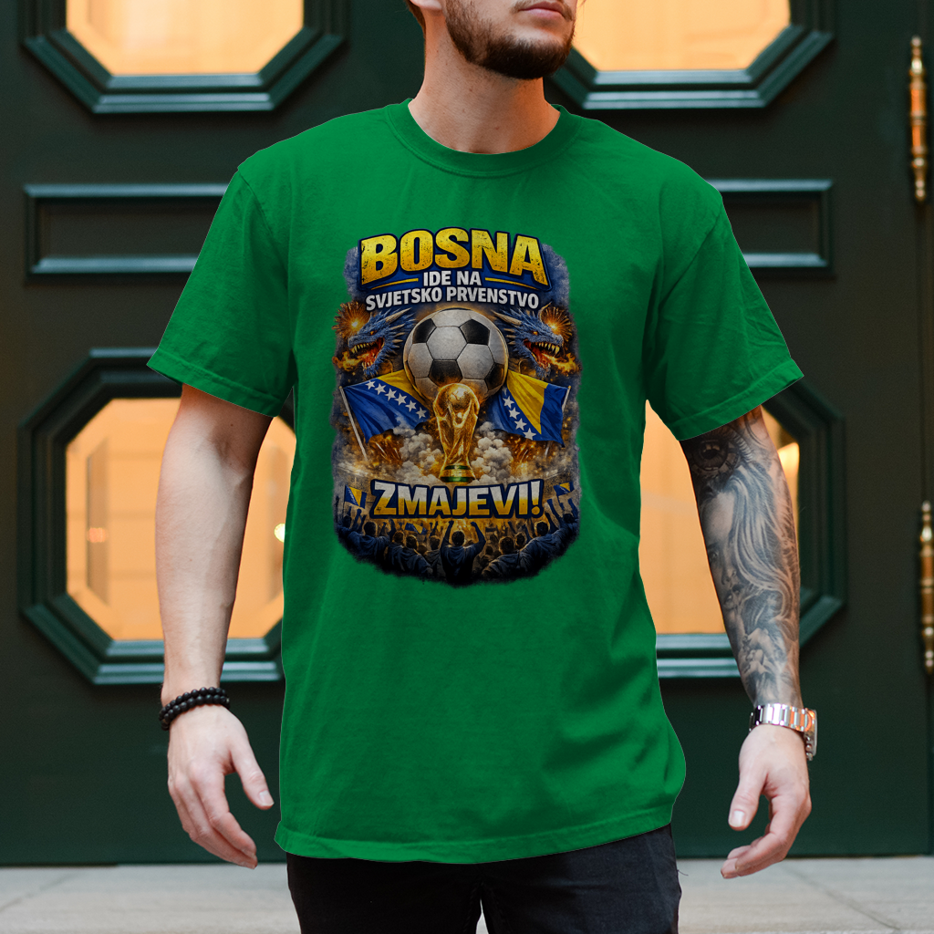 Men's T-Shirt - Zmajevi World Cup 2026 | Front Print