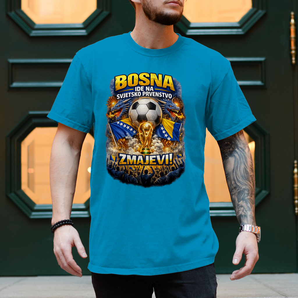 Men's T-Shirt - Zmajevi World Cup 2026 | Front Print