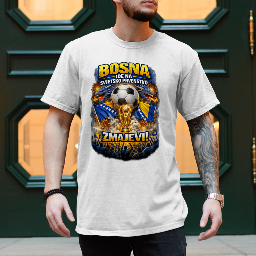 Men's T-Shirt - Zmajevi World Cup 2026 | Front Print