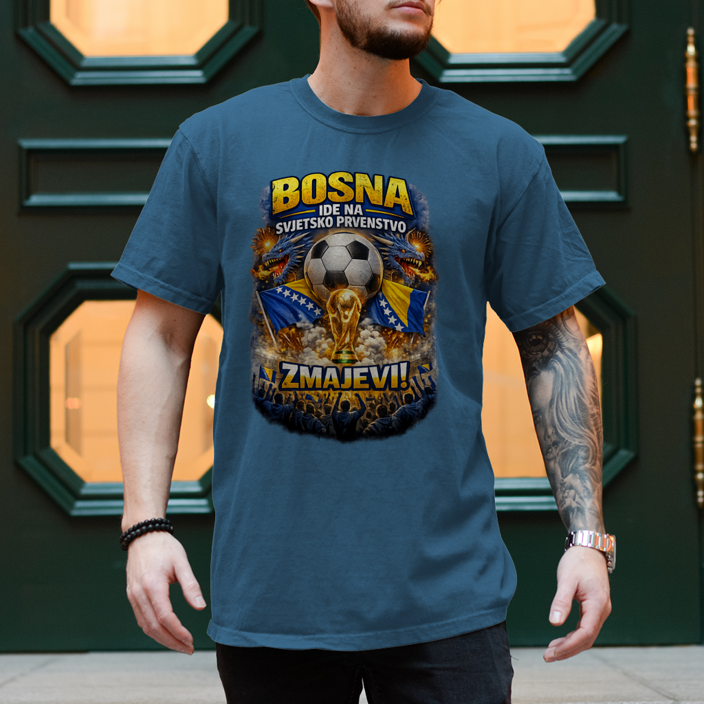 Men's T-Shirt - Zmajevi World Cup 2026 | Front Print