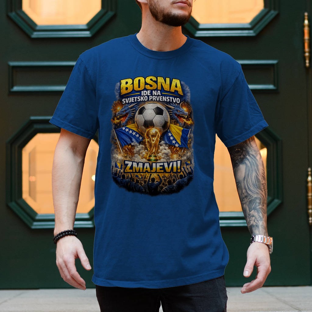 Men's T-Shirt - Zmajevi World Cup 2026 | Front Print