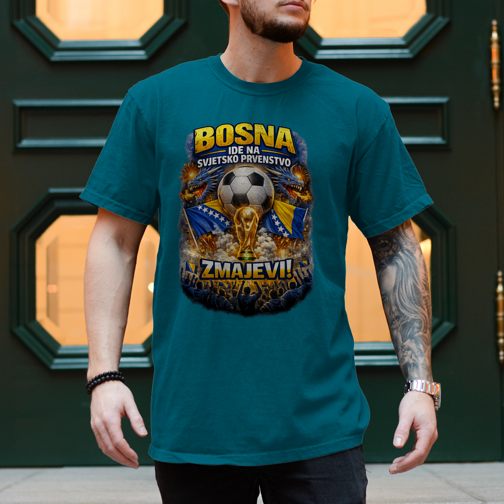 Men's T-Shirt - Zmajevi World Cup 2026 | Front Print