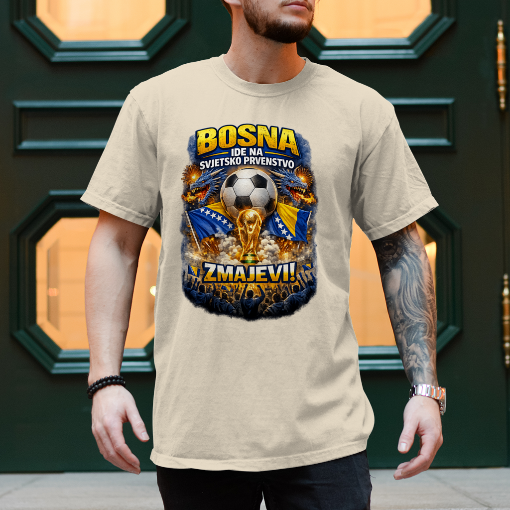 Men's T-Shirt - Zmajevi World Cup 2026 | Front Print