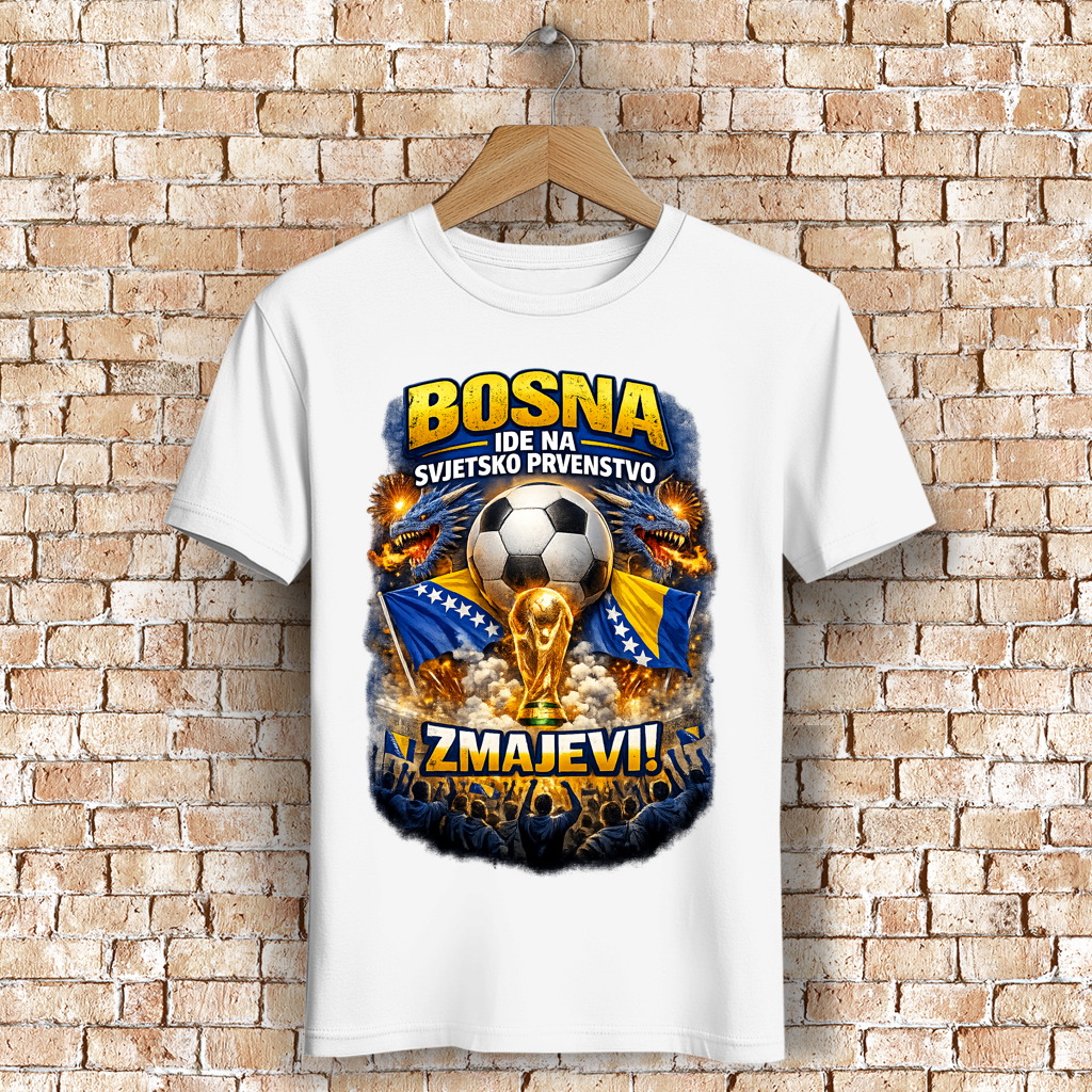Men's Premium Organic T-Shirt - Dragons World Cup 2026 | Front Print