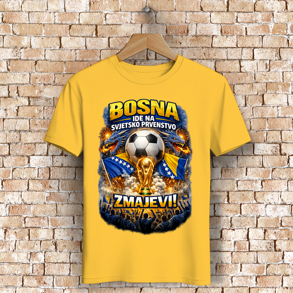Men's Premium Organic T-Shirt - Dragons World Cup 2026 | Front Print
