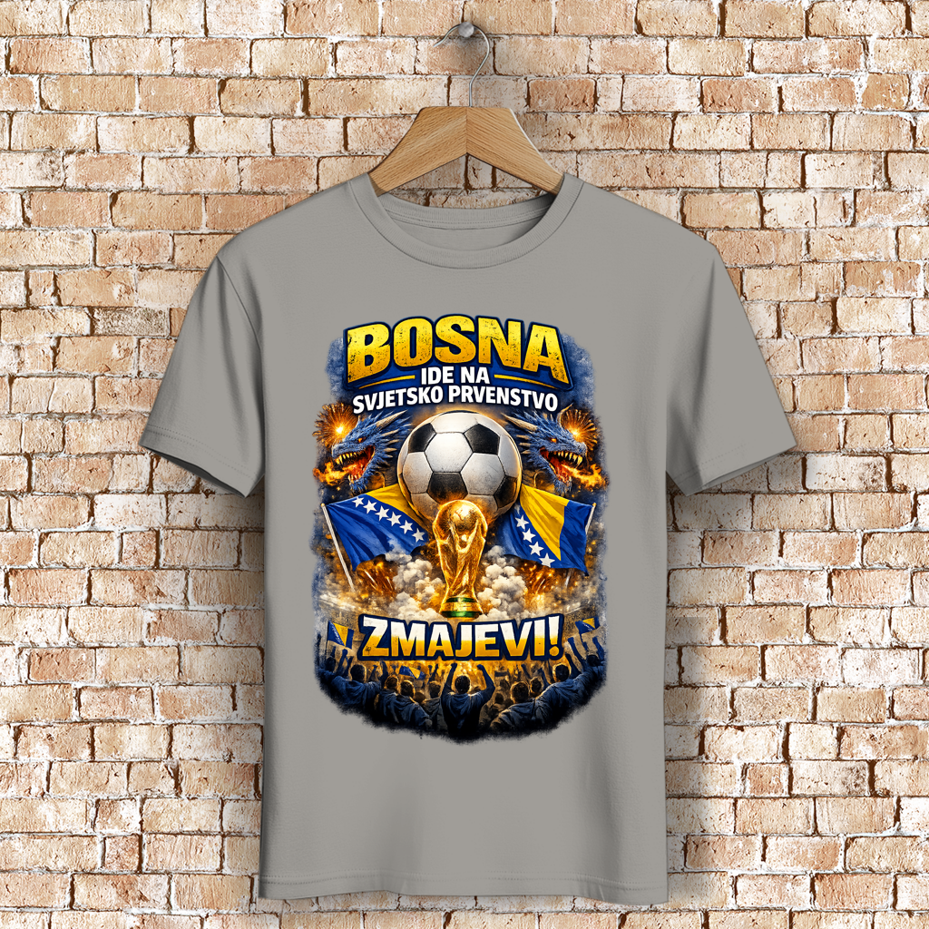 Men's Premium Organic T-Shirt - Dragons World Cup 2026 | Front Print