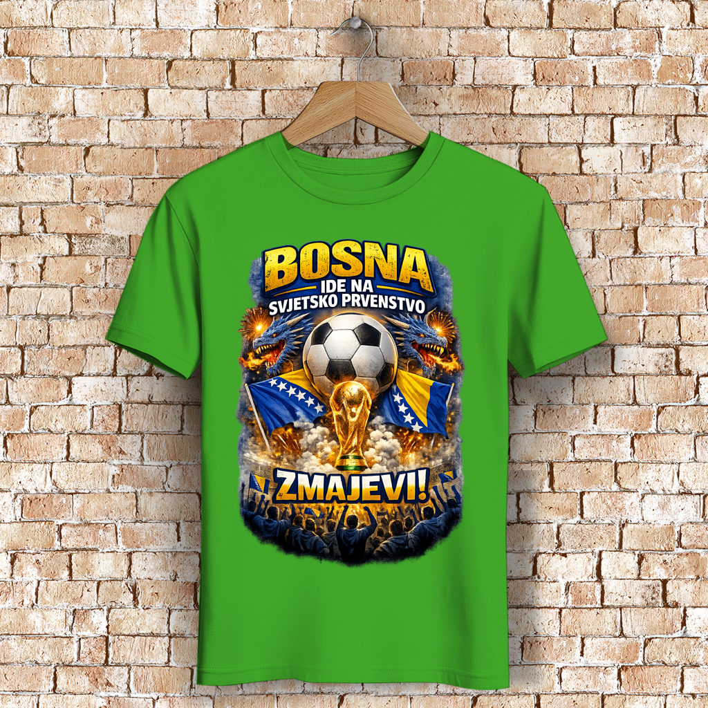 Men's Premium Organic T-Shirt - Dragons World Cup 2026 | Front Print