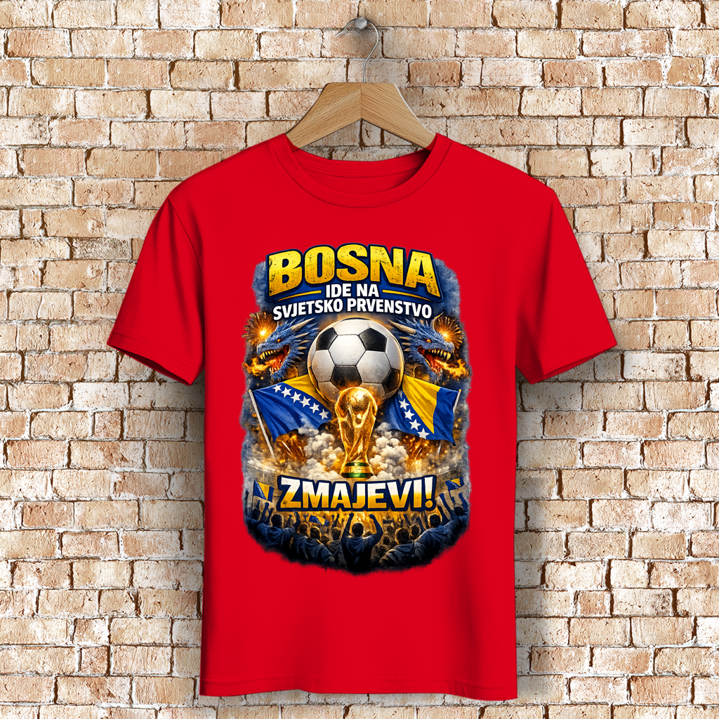Men's Premium Organic T-Shirt - Dragons World Cup 2026 | Front Print