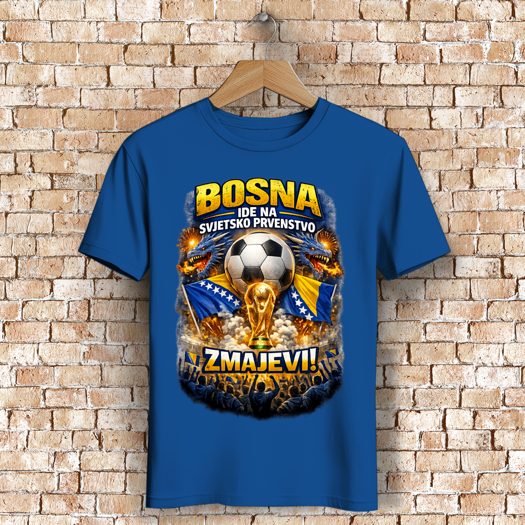 Men's Premium Organic T-Shirt - Dragons World Cup 2026 | Front Print