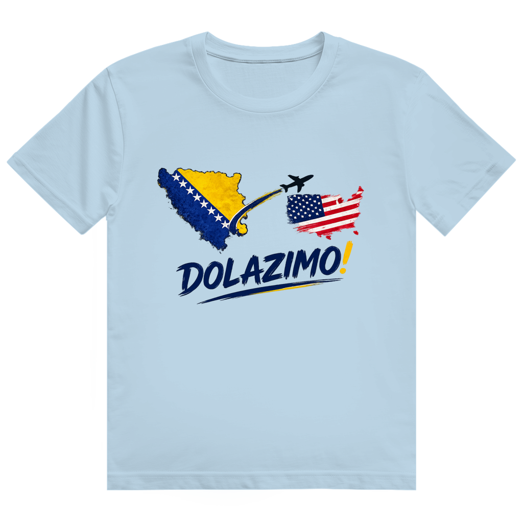Men's Heavy Cotton T-Shirt - Dolazi Bosna | Front Print