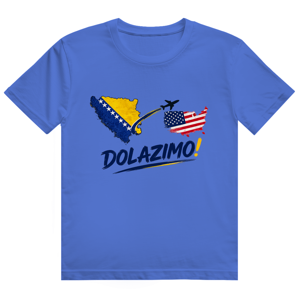 Men's Heavy Cotton T-Shirt - Dolazi Bosna | Front Print