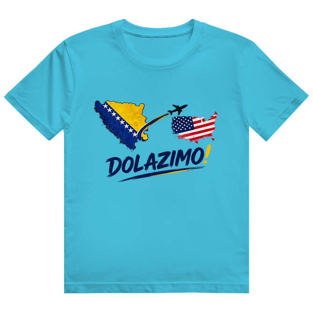 Men's Heavy Cotton T-Shirt - Dolazi Bosna | Front Print