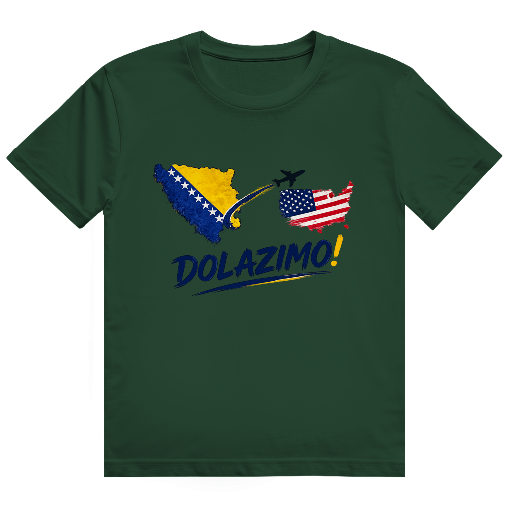 Men's Heavy Cotton T-Shirt - Dolazi Bosna | Front Print
