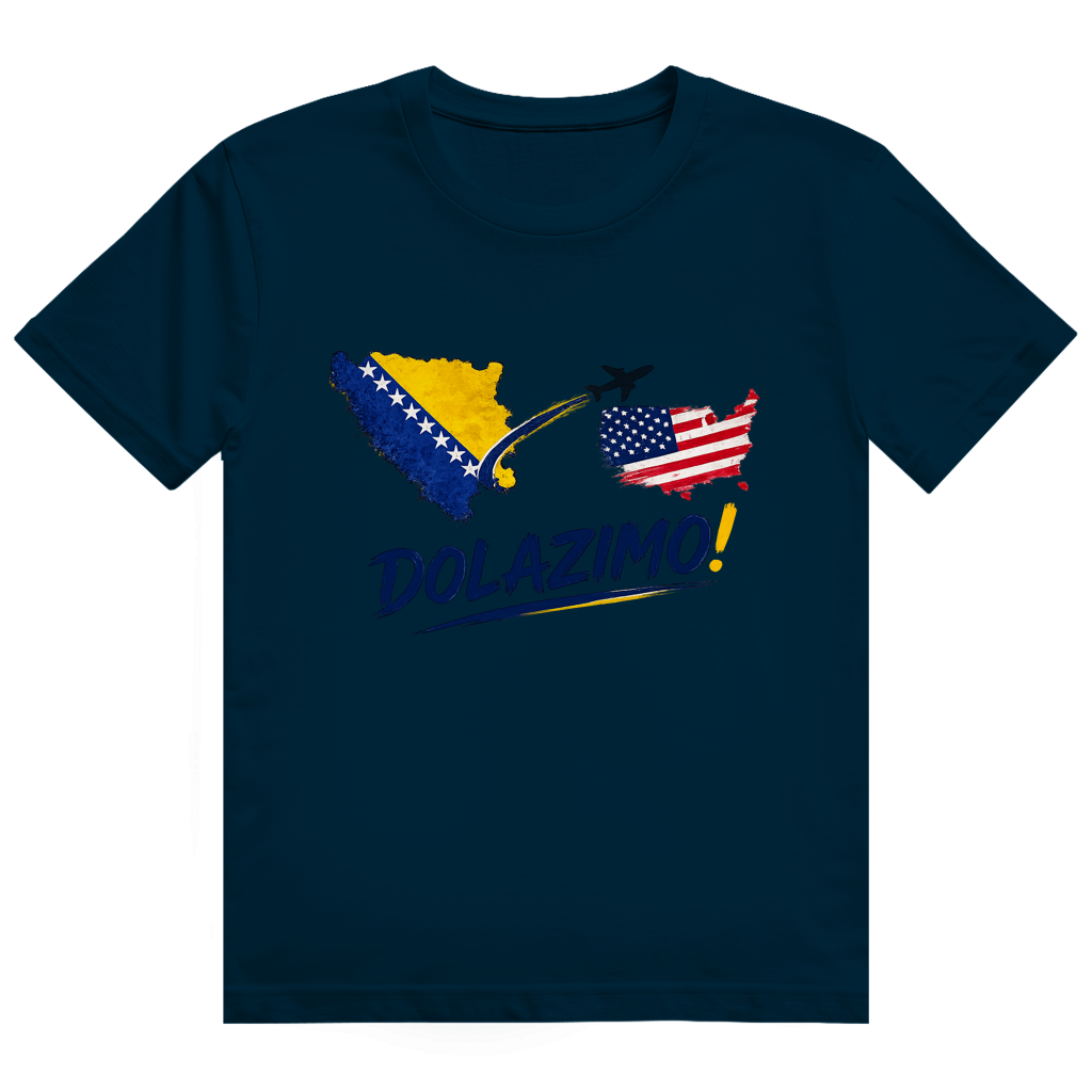 Men's Heavy Cotton T-Shirt - Dolazi Bosna | Front Print