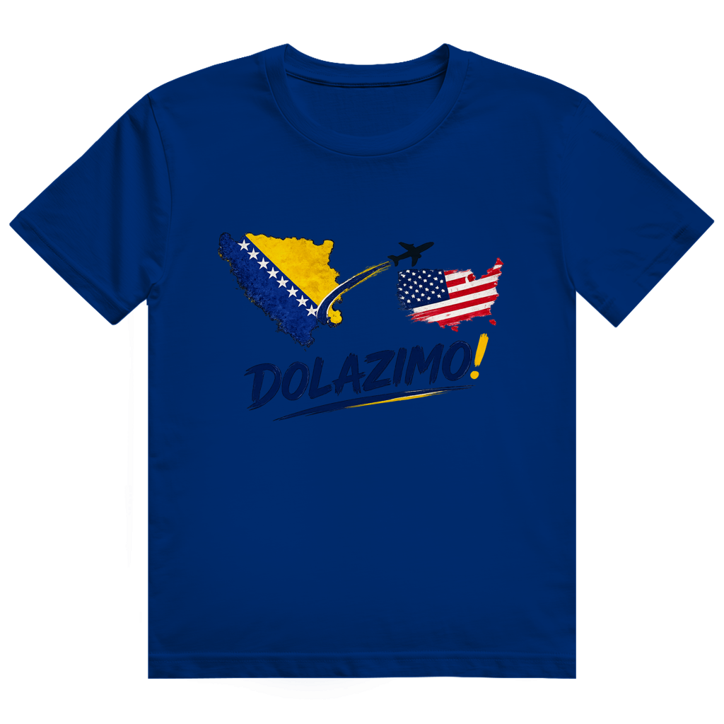 Men's Heavy Cotton T-Shirt - Dolazi Bosna | Front Print