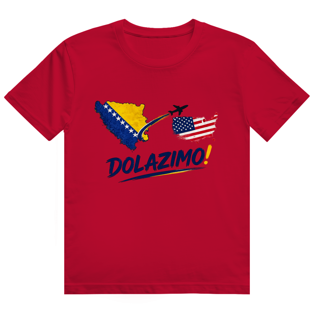 Men's Heavy Cotton T-Shirt - Dolazi Bosna | Front Print