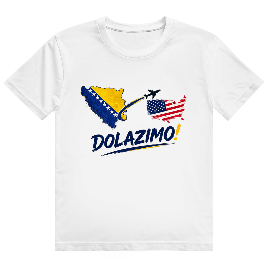 Men's Heavy Cotton T-Shirt - Dolazi Bosna | Front Print