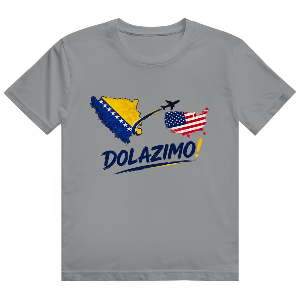 Men's Heavy Cotton T-Shirt - Dolazi Bosna | Front Print