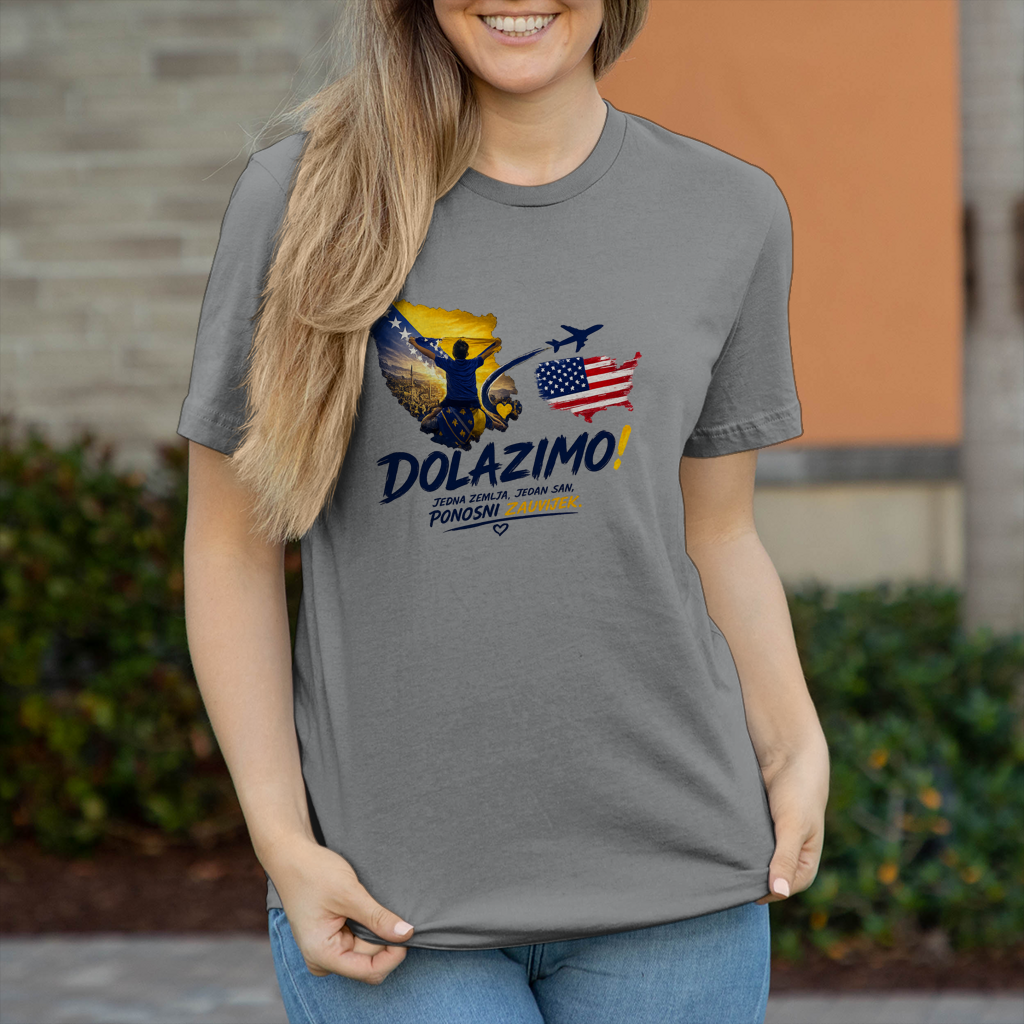 Women's T-Shirt - Dolazi Bosna Ponosna | Front Print