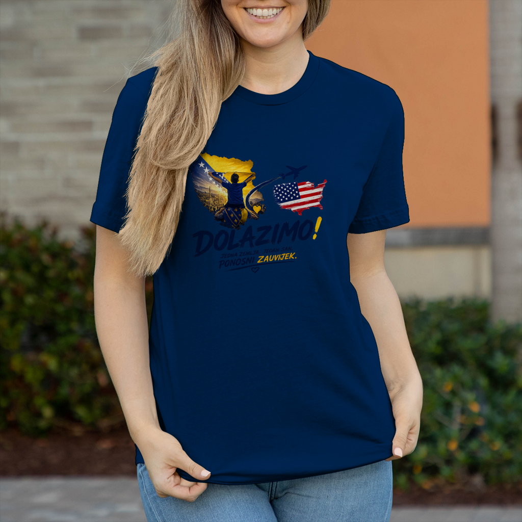 Women's T-Shirt - Dolazi Bosna Ponosna | Front Print