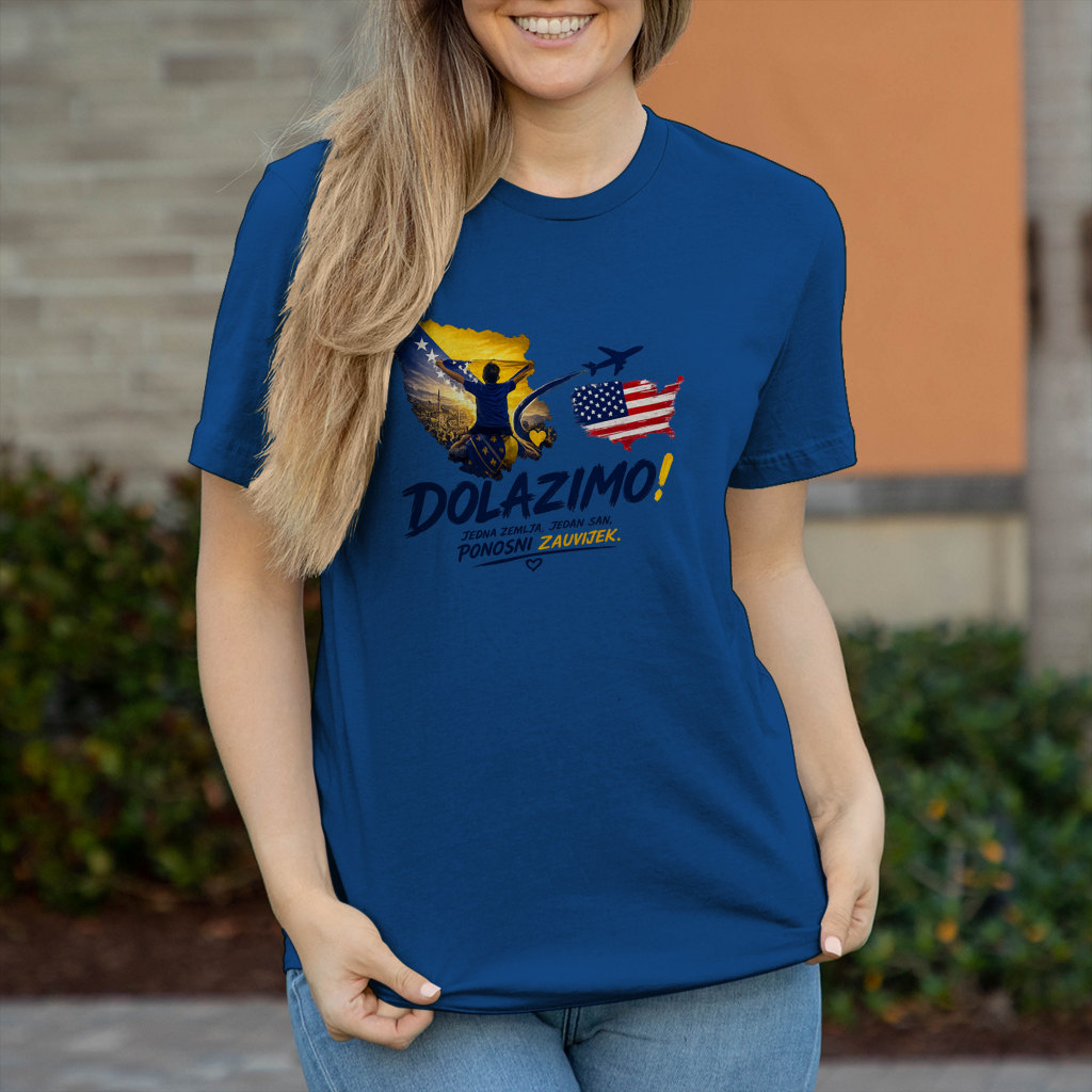 Women's T-Shirt - Dolazi Bosna Ponosna | Front Print