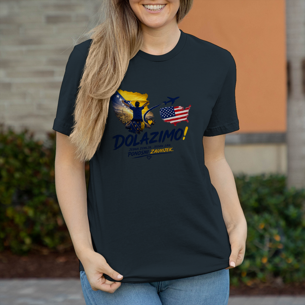 Women's T-Shirt - Dolazi Bosna Ponosna | Front Print