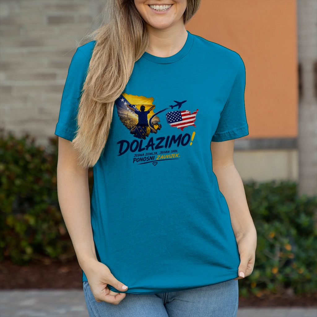Women's T-Shirt - Dolazi Bosna Ponosna | Front Print