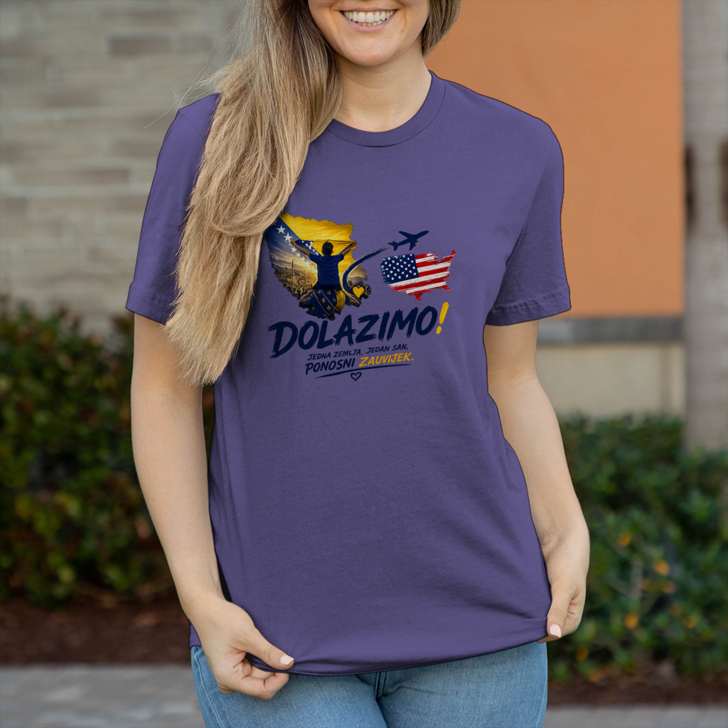 Women's T-Shirt - Dolazi Bosna Ponosna | Front Print
