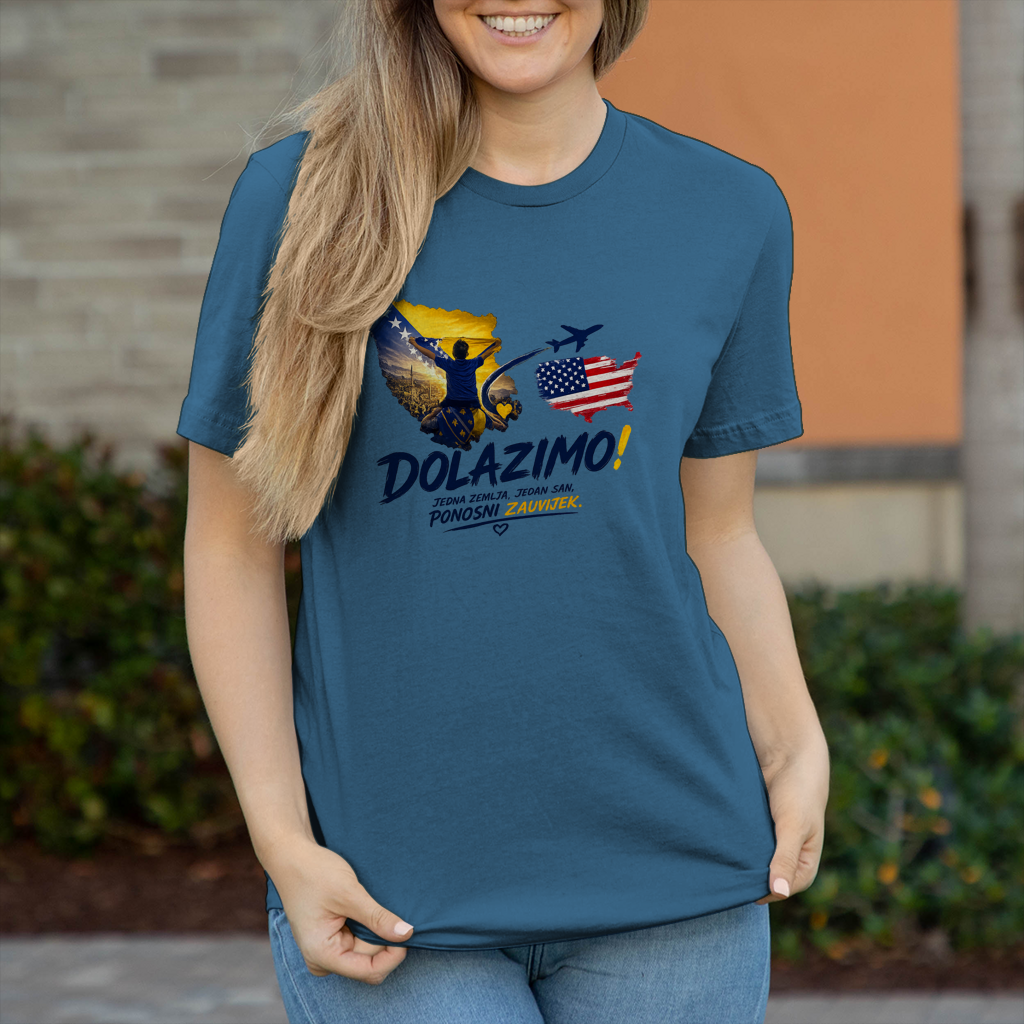 Women's T-Shirt - Dolazi Bosna Ponosna | Front Print