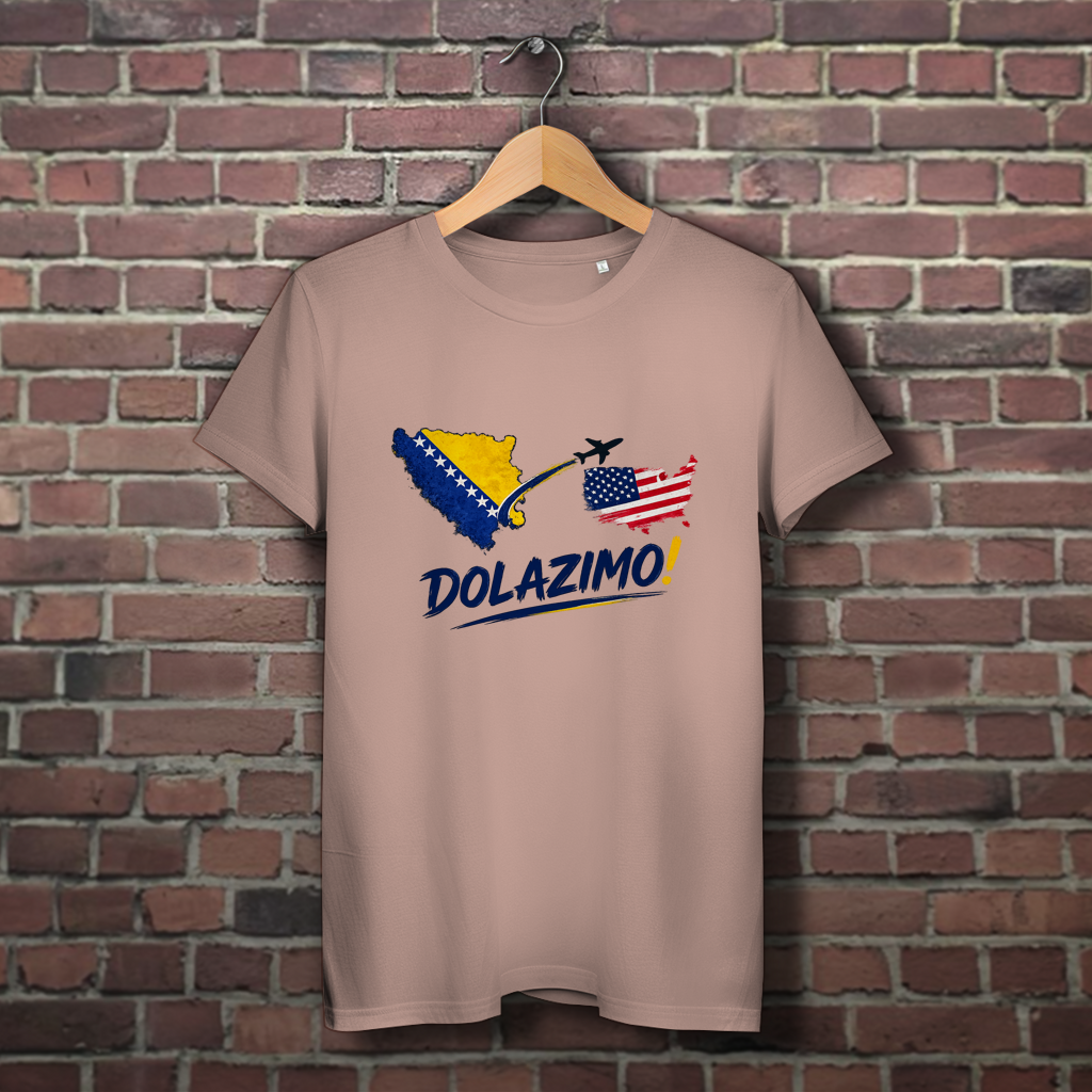 Women's Premium Organic T-Shirt - Dolazi Bosna | Front Print