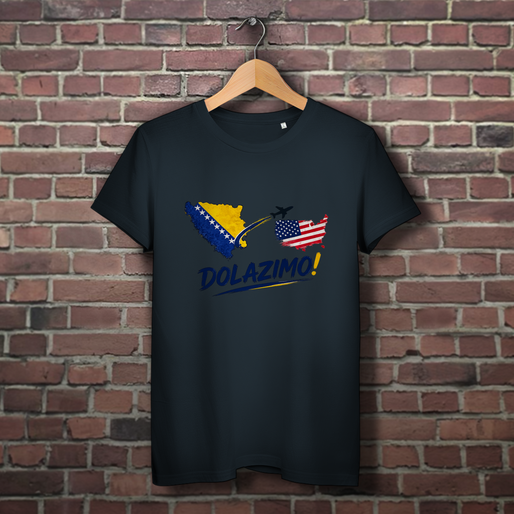 Women's Premium Organic T-Shirt - Dolazi Bosna | Front Print