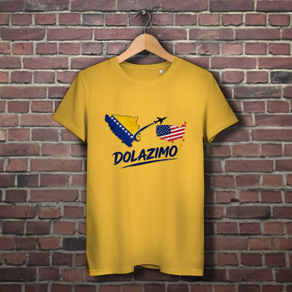 Women's Premium Organic T-Shirt - Dolazi Bosna | Front Print