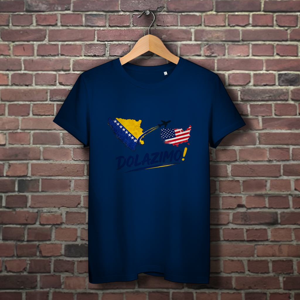 Women's Premium Organic T-Shirt - Dolazi Bosna | Front Print