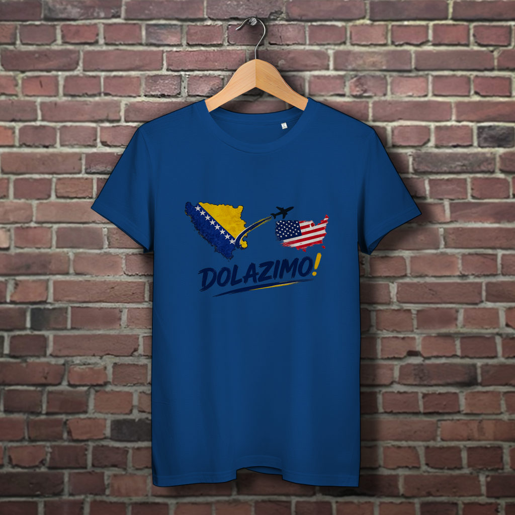 Women's Premium Organic T-Shirt - Dolazi Bosna | Front Print