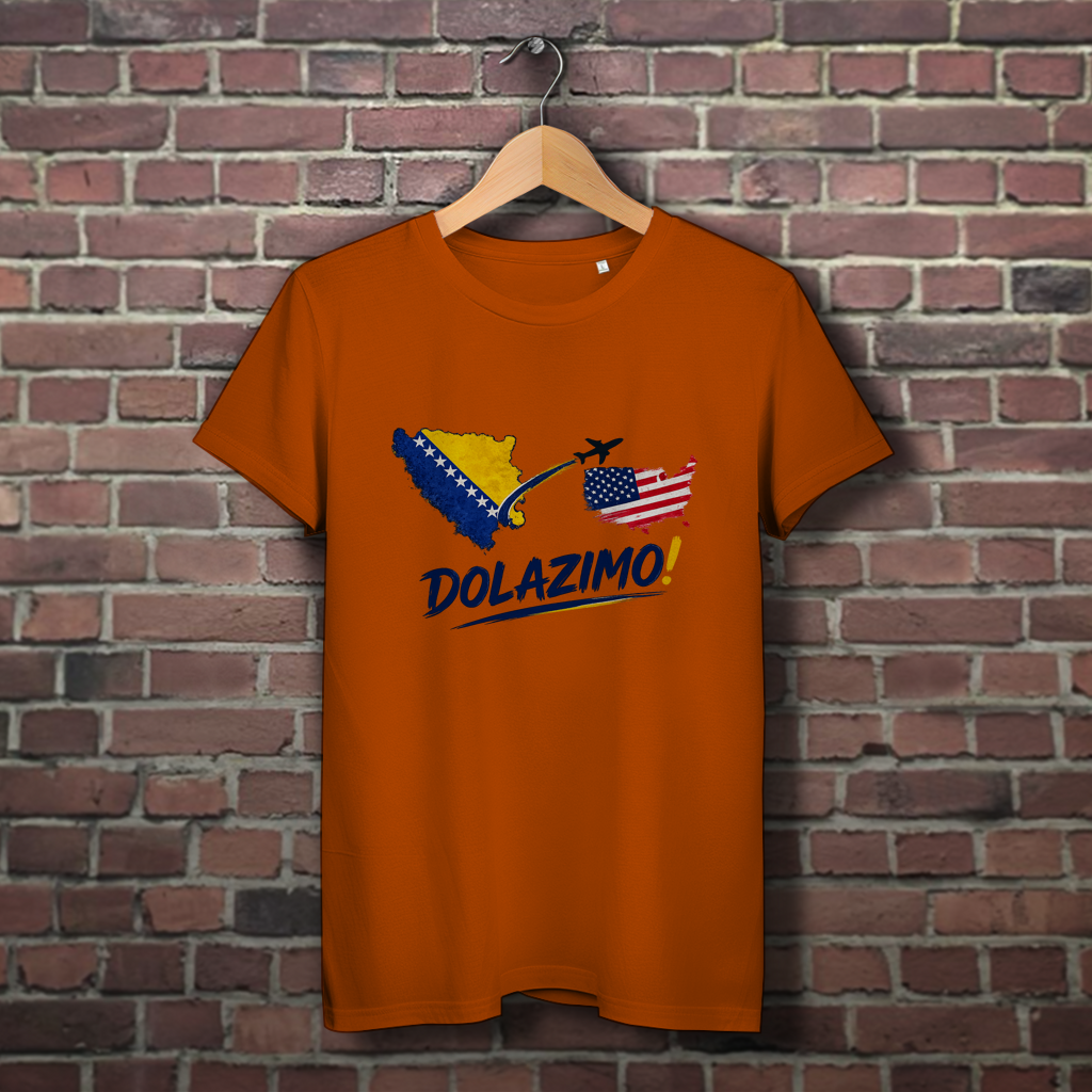 Women's Premium Organic T-Shirt - Dolazi Bosna | Front Print