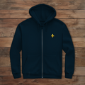 Men's Zip-Up Hoodie - Bosnia | Ljiljan