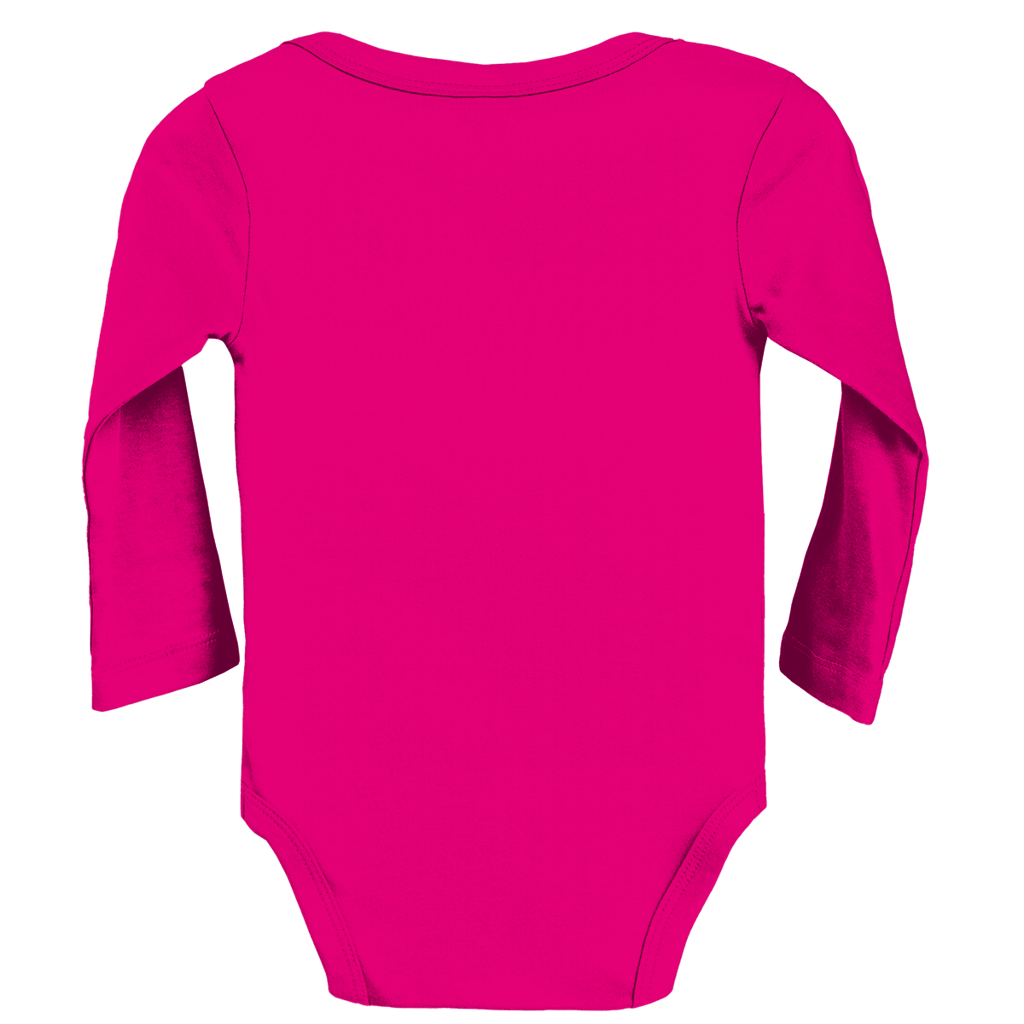 Baby Bio Long-Sleeve Bodysuit - No, I'm not crying, I'm cheering | Front Print