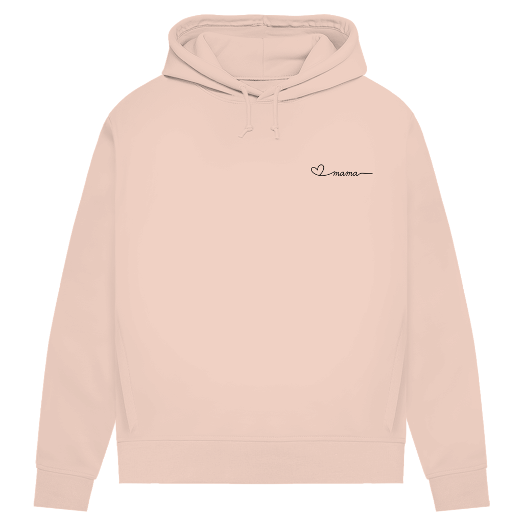 Women's Premium Organic Hoodie - Heart Mama