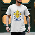 Herren T-Shirt - Cazin Bosnien Lilie Design | Frontprint