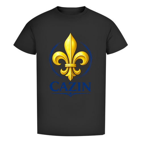 Cazin Bosnien Herren Premium Bio T-Shirt mit Bosnischer Lilie | Bio Baumwolle