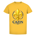 Cazin Bosnien Herren Premium Bio T-Shirt mit Bosnischer Lilie | Bio Baumwolle