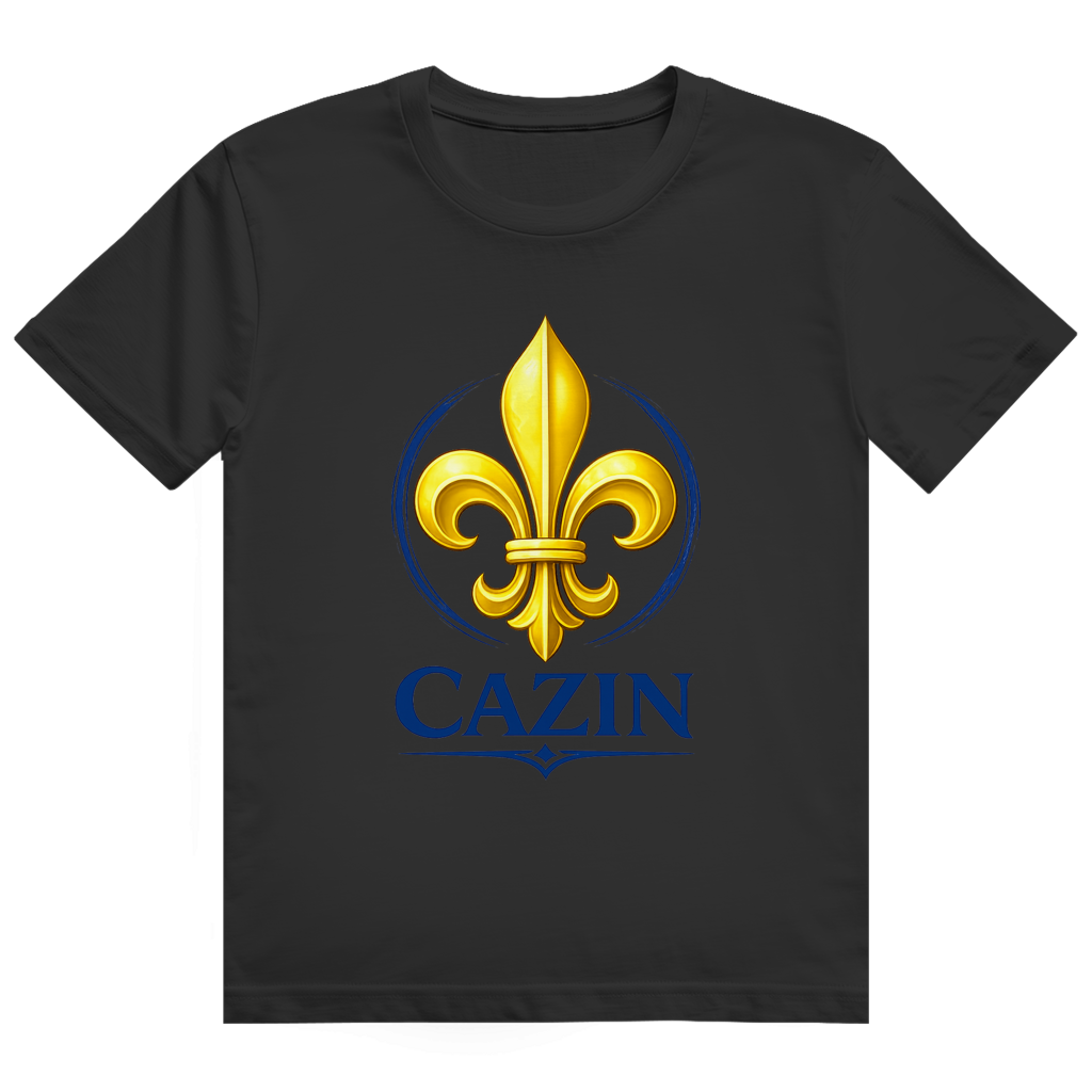 Cazin Bosnien Herren T-Shirt mit Bosnischer Lilie | Bosna Shirt aus 100 % US-Baumwolle