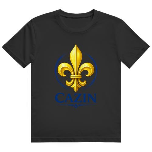 Cazin Bosnien Herren T-Shirt mit Bosnischer Lilie | Bosna Shirt aus 100 % US-Baumwolle