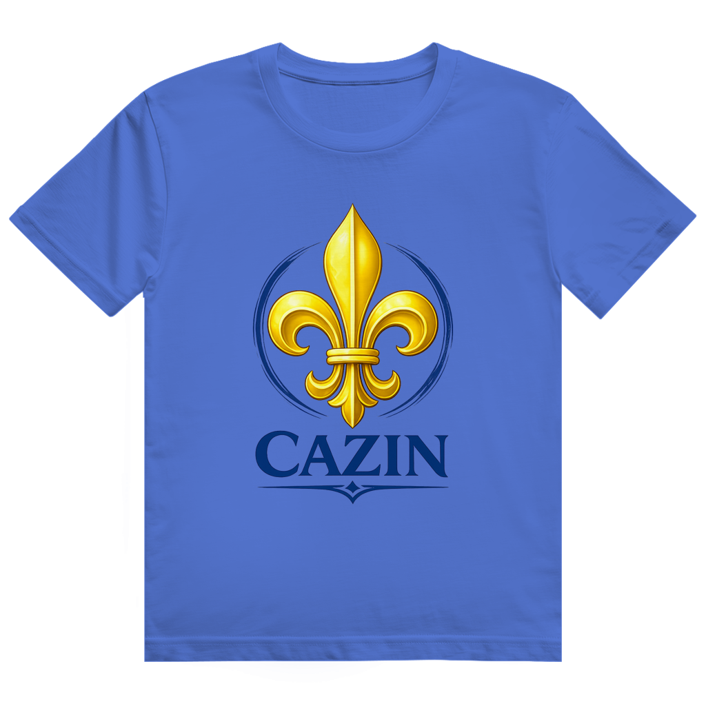 Cazin Bosnien Herren T-Shirt mit Bosnischer Lilie | Bosna Shirt aus 100 % US-Baumwolle