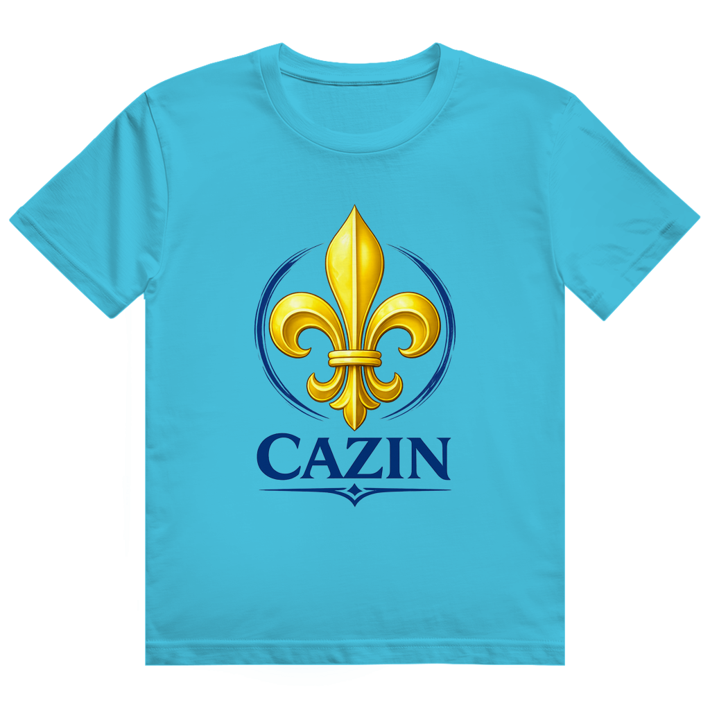 Cazin Bosnien Herren T-Shirt mit Bosnischer Lilie | Bosna Shirt aus 100 % US-Baumwolle