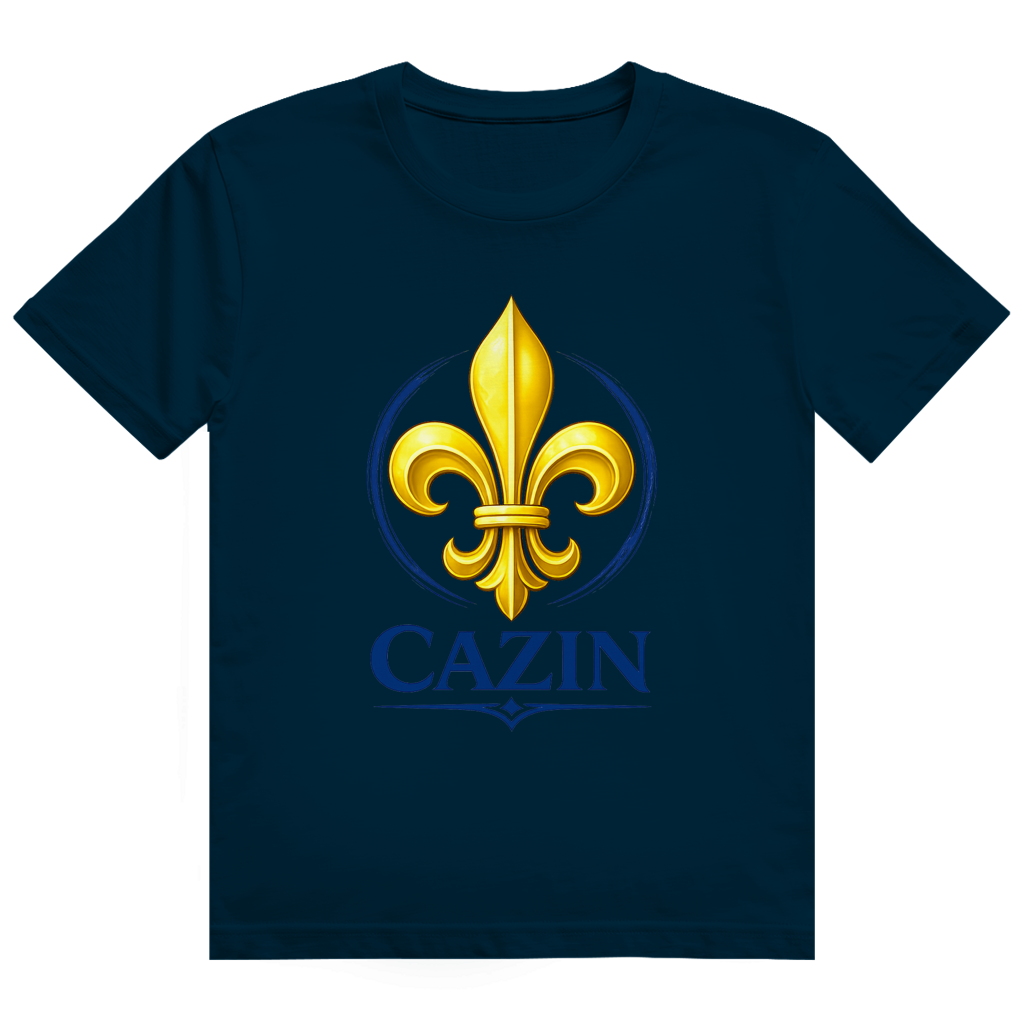Cazin Bosnien Herren T-Shirt mit Bosnischer Lilie | Bosna Shirt aus 100 % US-Baumwolle