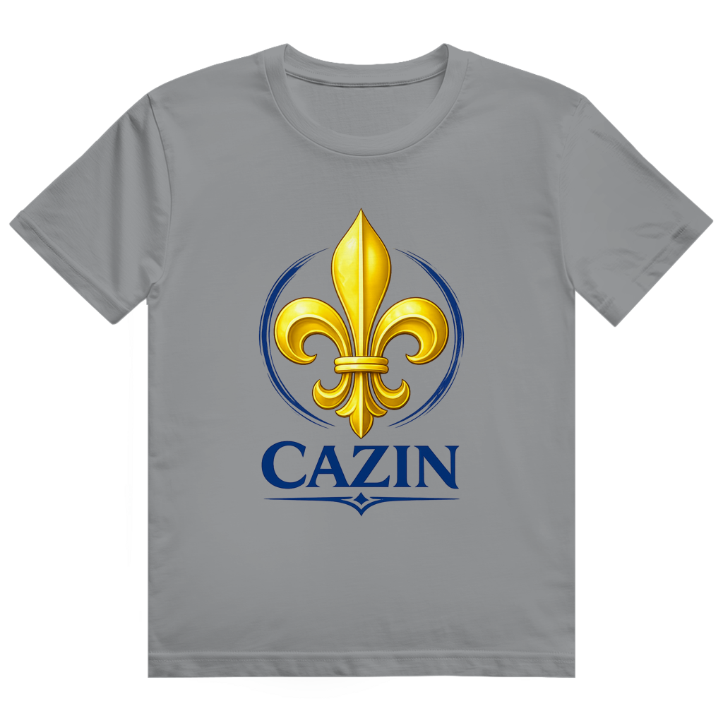Cazin Bosnien Herren T-Shirt mit Bosnischer Lilie | Bosna Shirt aus 100 % US-Baumwolle