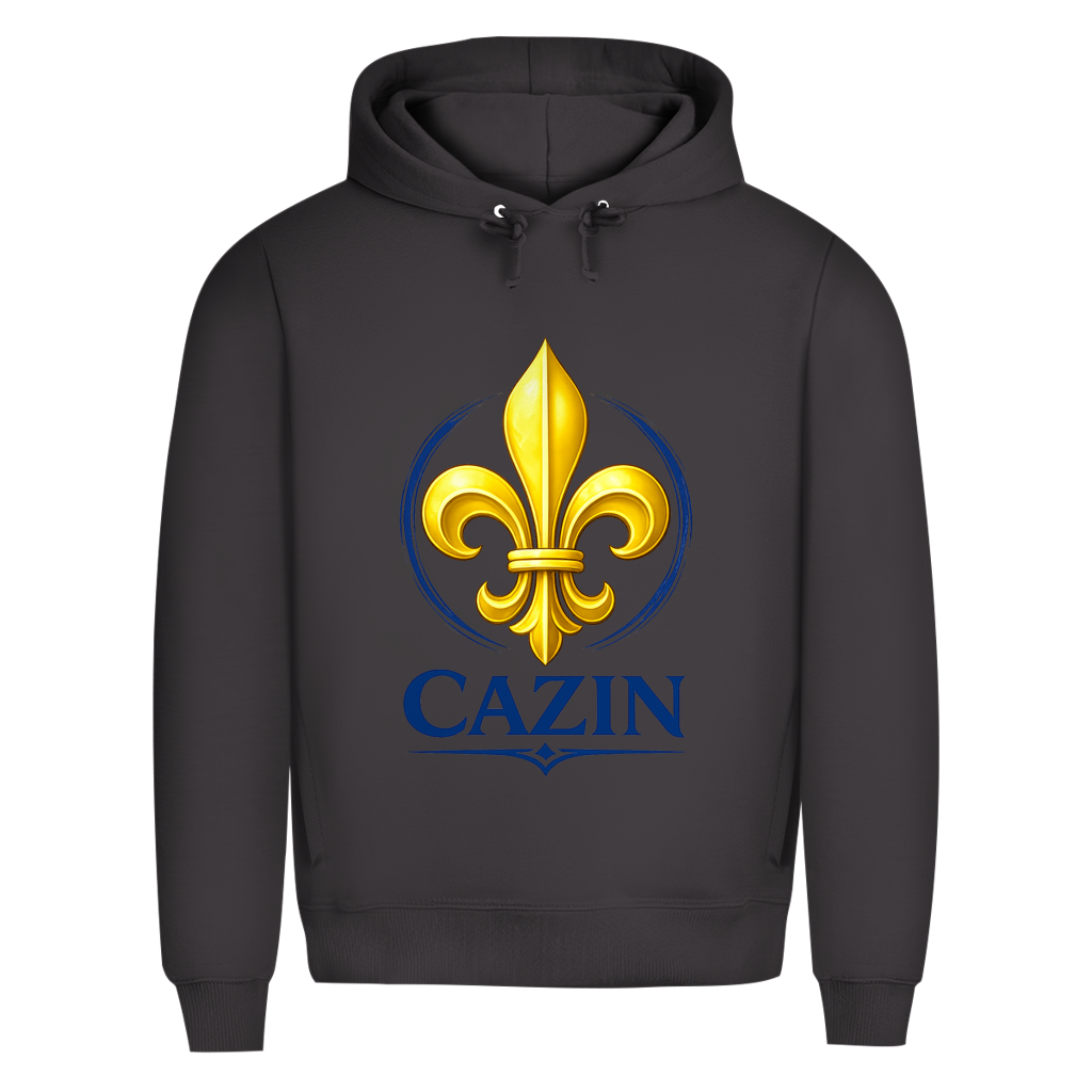 Herren Premium Bio Hoodie Cazin Bosnien Lilie – Bosnischer Hoodie mit Ljiljan