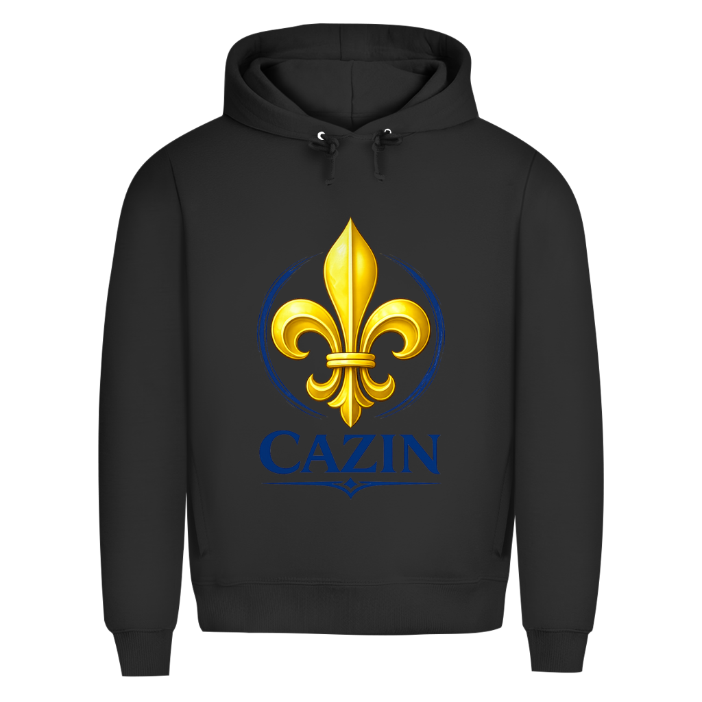 Herren Premium Bio Hoodie Cazin Bosnien Lilie – Bosnischer Hoodie mit Ljiljan